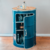armoire baril bleu recyclé bar lockengeloet upcycling