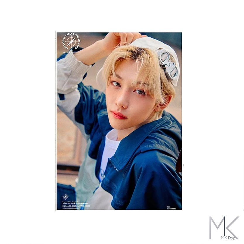 STRAY-KIDS-Posters-Stickers--Unlock-In-Life-chill-version-felix