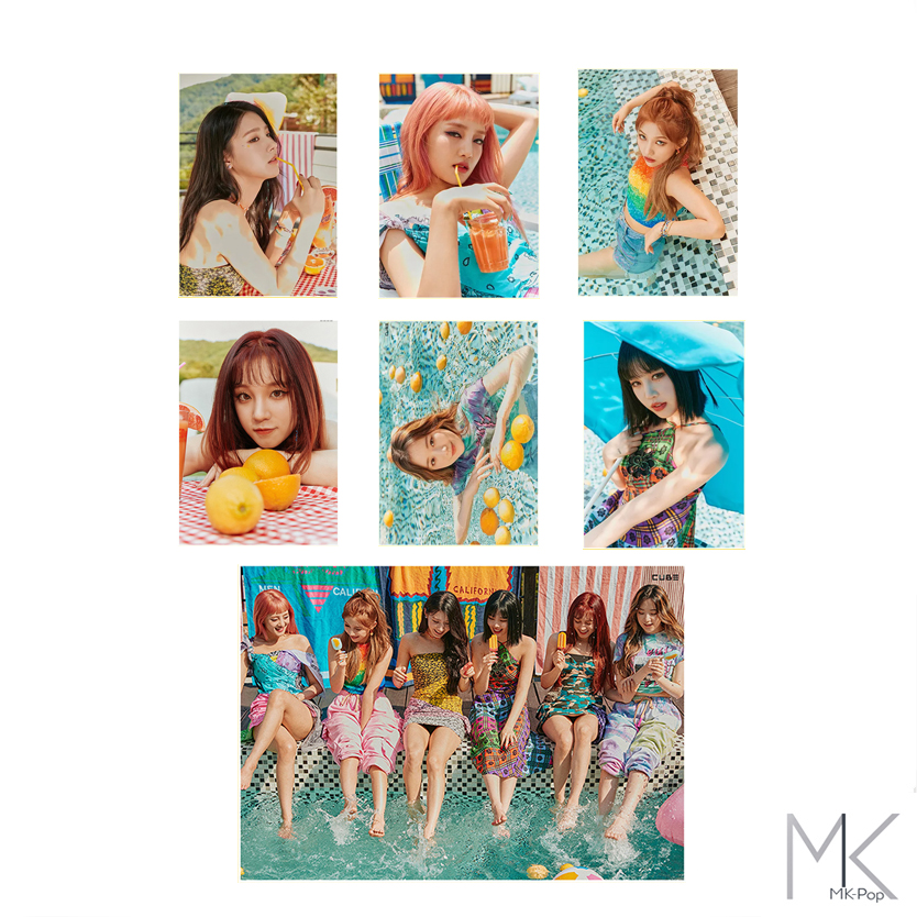 (G)I DLE - Posters Stickers - Dumbi Dumbi (Day ver.)