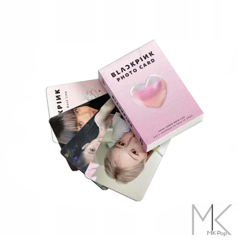Cartes Photos Blackpink - Lot De 55 Cartes Lomo (88x56 Mm) Avec Tous Les Membres (JISOO, JENNIE, ROSÉ, LISA) - Idéal Collection, Déco, Cadeau Fan