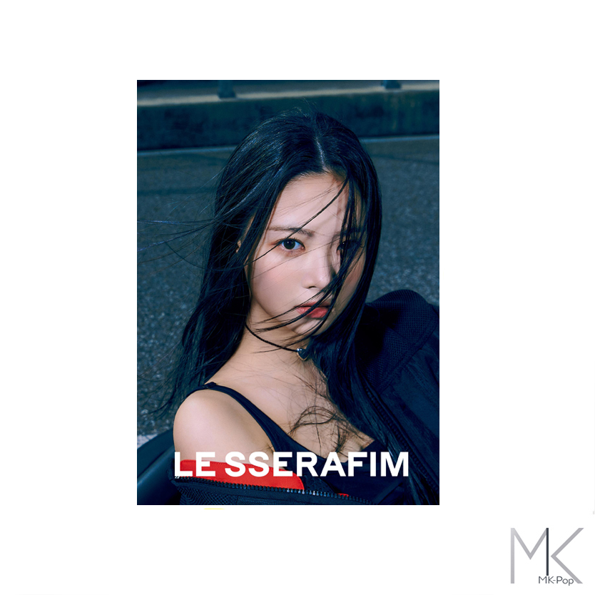 Le-sserafim-eunchae-visuel-black-petrol-version