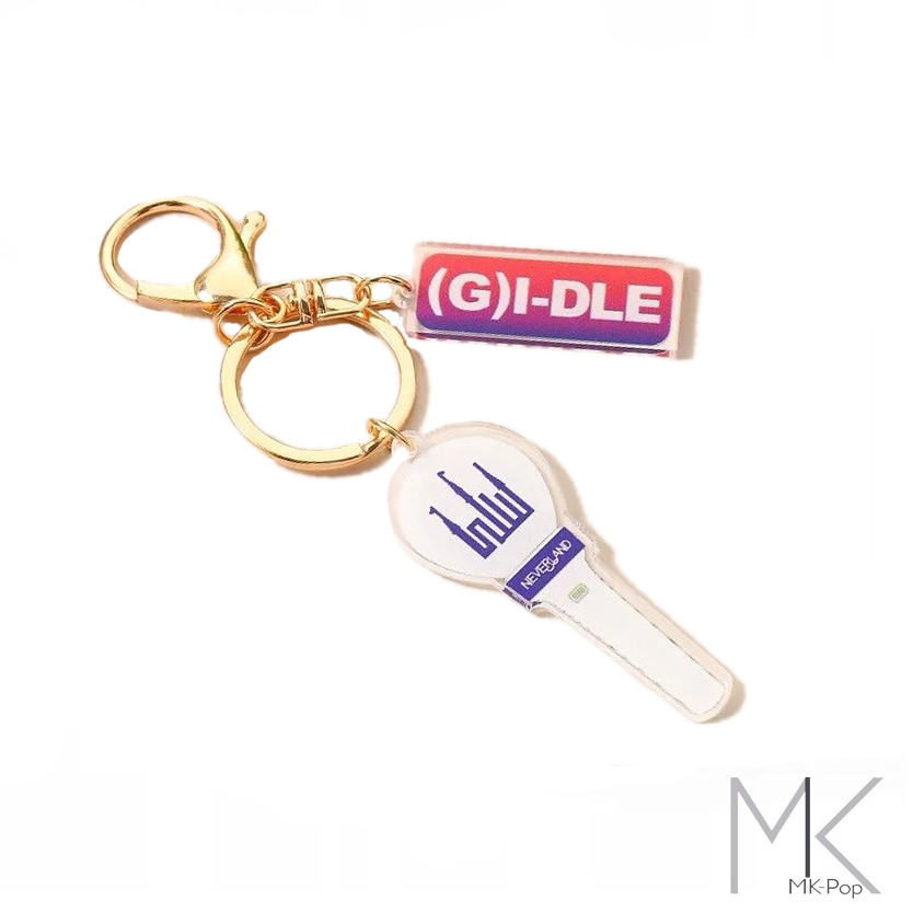 (G)IDLE-Gidle-Porte-Clé-Lightstick-Logo-version