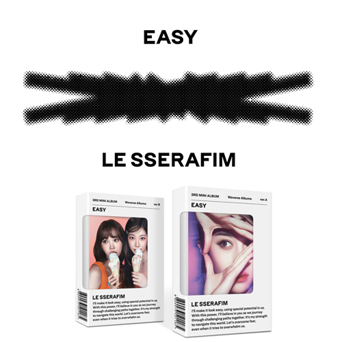 LE-SSERAFIM-Easy-weverse-album-cover