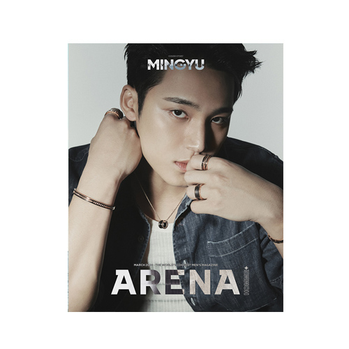 MINGYU-SEVENTEEN-Arena-Homme-Korean-Magazine-Mars-2024-cover-C