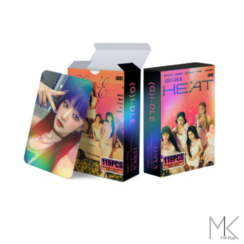 (G)I-DLE-Gidle-Set-Lomo-Carte-Stickers-Heat-cover
