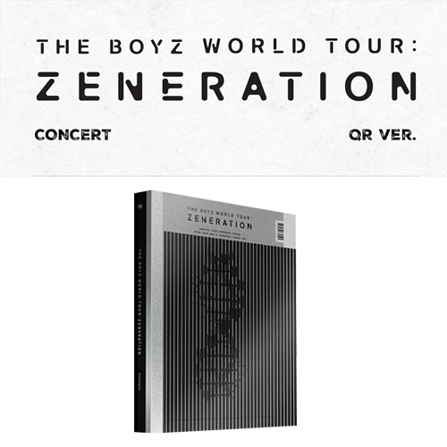 THE BOYZ - Zeneration : 2nd World Tour (Qr & Photobook)