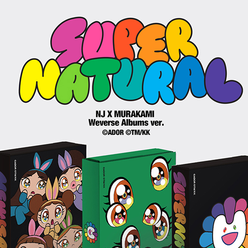 NEWJEANS - Supernatural NJ x Murakami (Weverse Albums ver.)