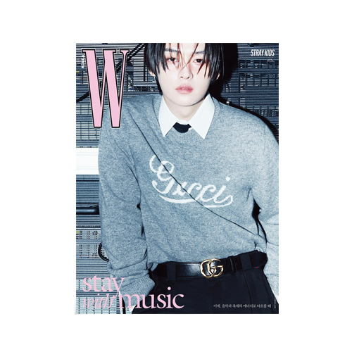 STRAY-KIDS-Straykids-W-Korean-Magazine-Juin-2024-Vol-6-LeeKnow-Lee-Know-A-cover