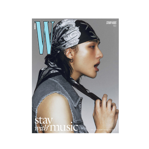 STRAY-KIDS-Straykids-W-Korean-Magazine-Juin-2024-Vol-6-Hyunjin-B-cover