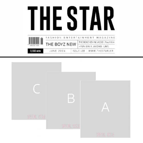 NEW, KEVIN, JACOB [THE BOYZ] - The Star Korean Magazine Juin 2024