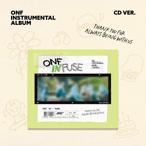 ONF - Infuse : Instrumental Album (CD ver.)