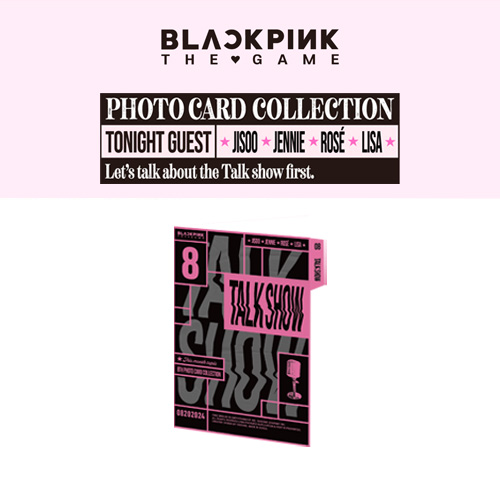 BLACKPINK - The Game Photocard Collection (Talk Show Edition)