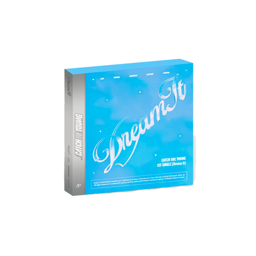 CATCH THE YOUNG  - Dream It Platform ver. - bleue - packaging- version