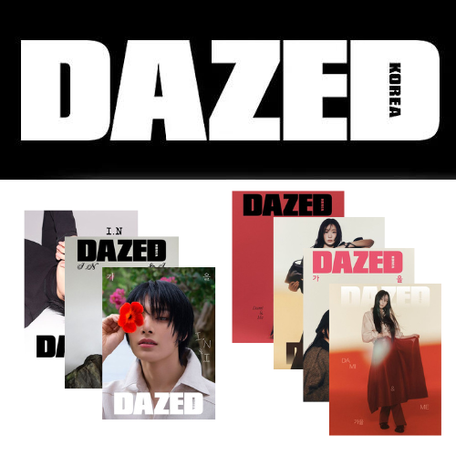 I.N-STRAY-KIDS-&amp;-KIM-DA-MI-Dazed-Korean-Magazine-Octobre-2024-cover