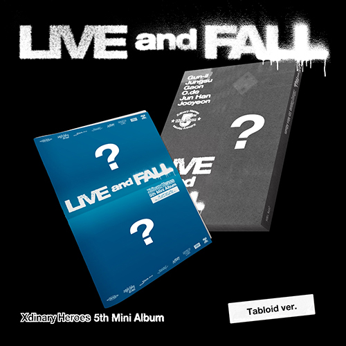 XDINARY-HEROES-Live-And-Fall-Tabloid-Special-version-cover