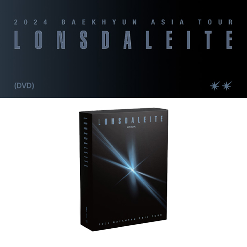 【未開封】ベッキョン Lonsdaleite DVD Blu-ray ベクヒョン (EXO) 2024年アジアツアー[Lonsdaleite]ソウル公演が