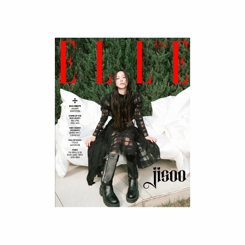 JISOO-BLACKPINK-Elle-Korean-Magazine-Décembre-2024-cover-A-mkpop