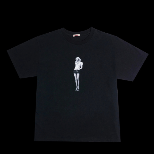 ROSÉ-BLACKPINK-Rosie-Md-Rosie-T-shirt-Noir-cover-version-mkpop