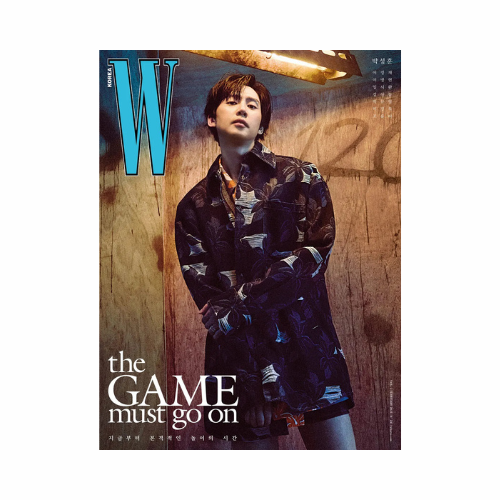 SQUID-GAME-2-W-Korean-Magazine-Février-2025-cover-Park-Sung-hoon-mkpop