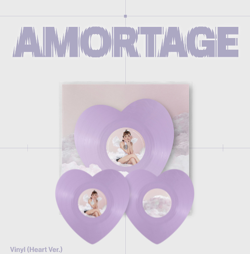 JISOO (BLACKPINK) – Amortage Heart Ver. (Vinyle/LP) - mkpop