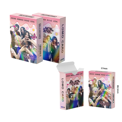 Set De 120 Cartes Photo Blackpink (BP) - Format Lomo 5,7x8,6 Cm - JISOO, JENNIE, ROSE, LISA