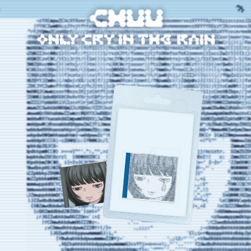 CHUU-Only-cry-in-the-rain-Platform-cover-mkpop