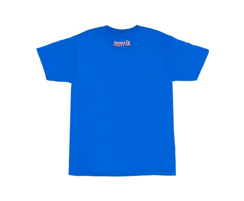 BLACKPINK-T-shirt-Bleu-Officiel -In-Your-Area-arrière
