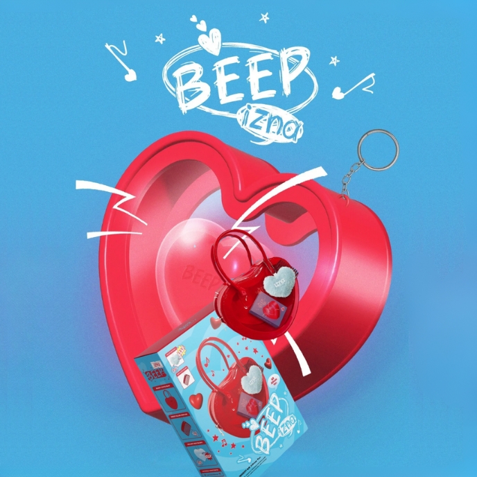 IZNA-Beep-QR-Album-Limited-Edition-cover-mkpoo