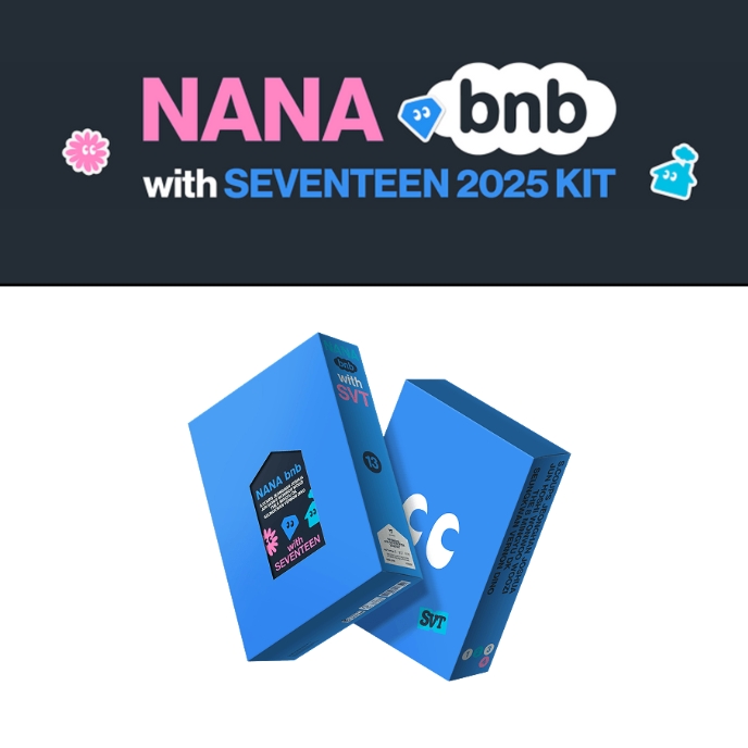 SEVENTEEN - Nana Bnb With Seventeen 2025 Kit - Mkpop