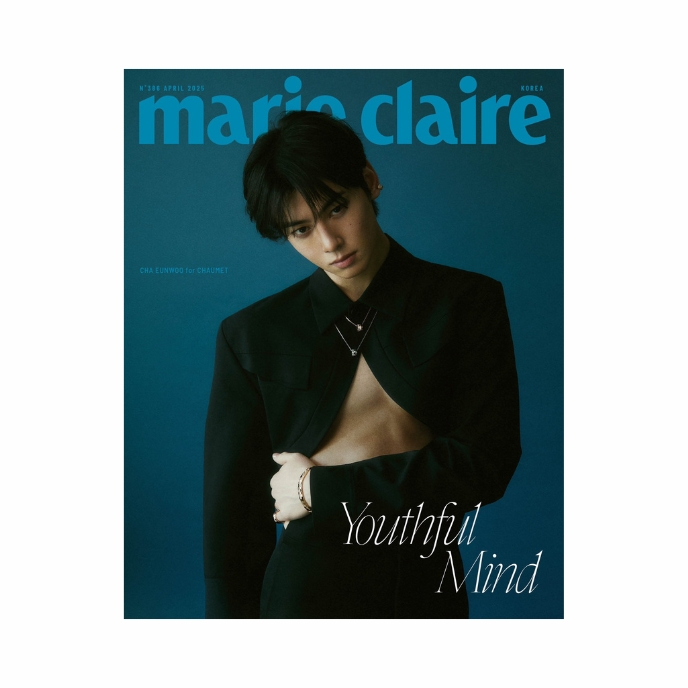CHA-EUN-WOO-ASTRO-Marie-Claire-Korean-Magazine-Avril-2025-cover-B-mkpop