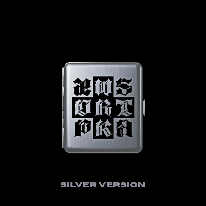 AESPA-Dirty-Work-Dirty-Case-cover-silver-version-mkpop