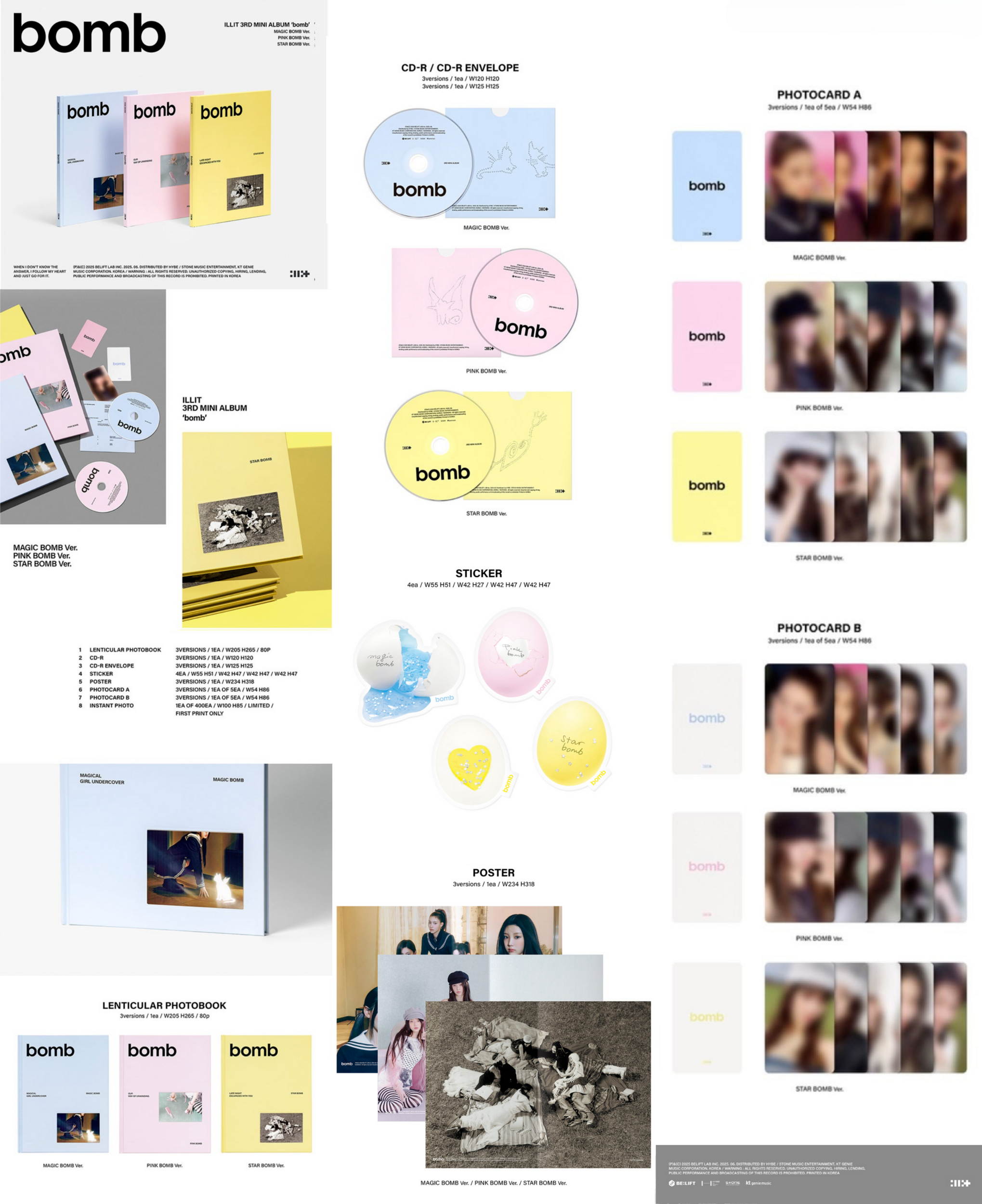 ★非売品◆サインCD◆ILLIT◆bomb MAGIC BOMB Ver.◆ ☆非売品◇サインCD◇ILLIT◇bomb MAGIC BOMB Ver.◇ - メルカリ