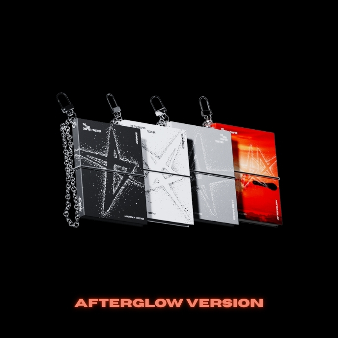 TOMORROW-X-TOGETHER-TXT-The-Star-Chapter-TOGETHER-Mini-Book-Keyring-cover-afterglow-version