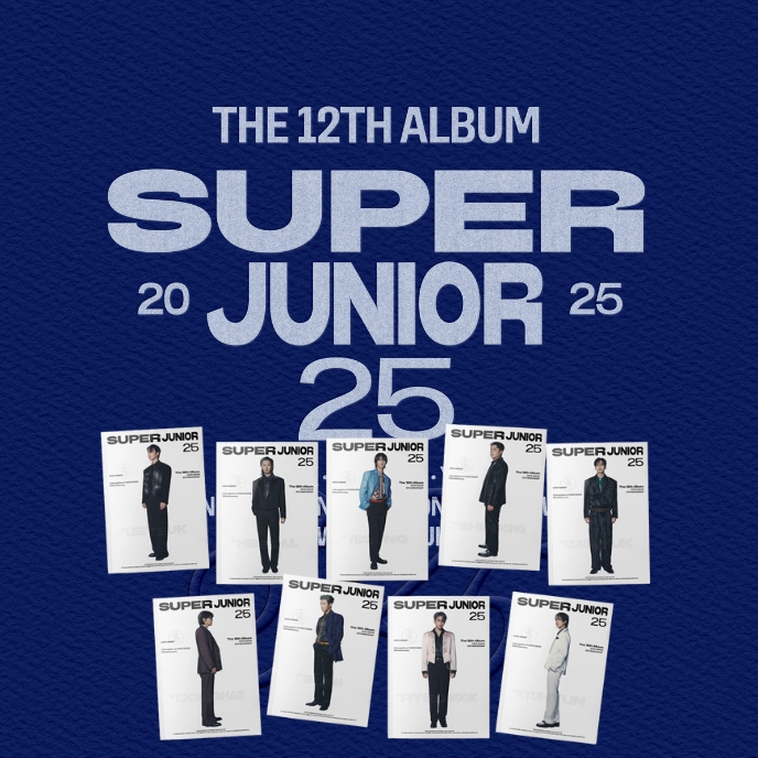 【ドンへ】SUPER JUNIOR25 photobook ver. Super Junior 12th Album - Super Junior25 (Photobook Ver