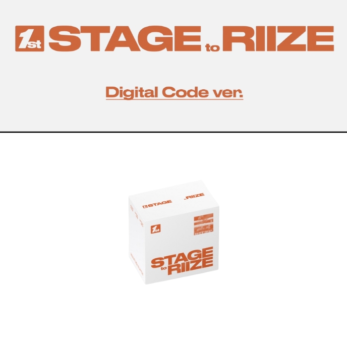 ミュージック RIIZE Digital Code & Blu-ray ver. 1st STAGE to RIIZE Digital Code ver. + Blu-ray ver. set