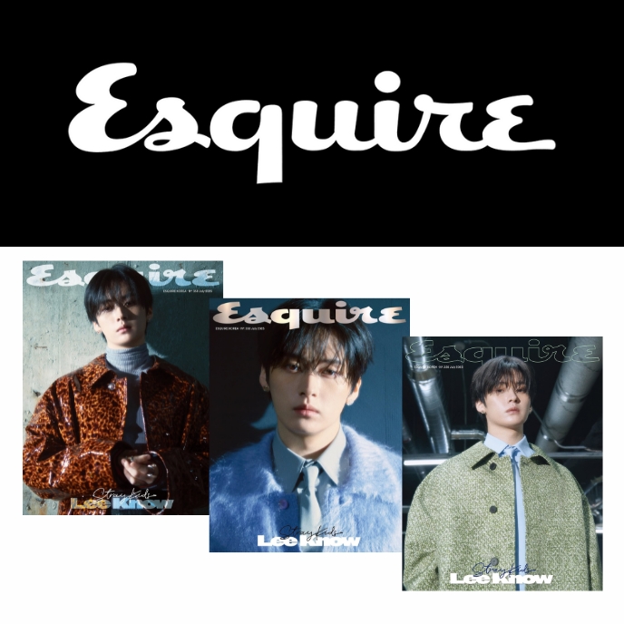 LEE-KNOW-Stray-Kids-Esquire-Korea-Magazine-cover-mkpop