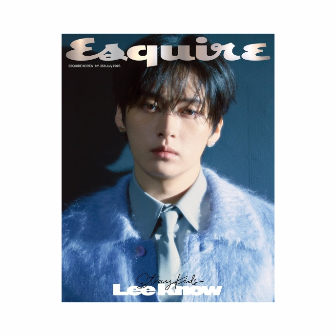 LEE-KNOW-Stray-Kids-Esquire-Korea-Magazine-cover-B-mkpop