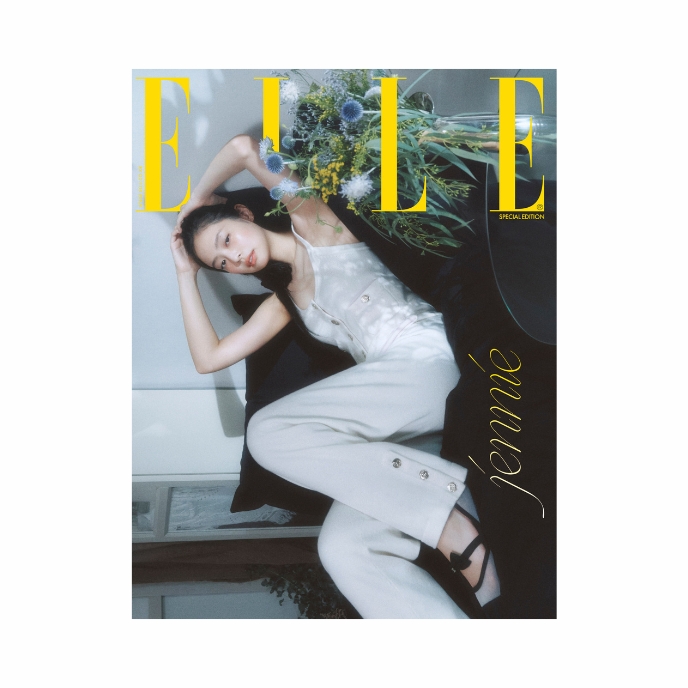JENNIE-BLACKPINK-Elle-Korea-Magazine-SPECIAL-EDITION-Aout-2025-cover-F-mkpop