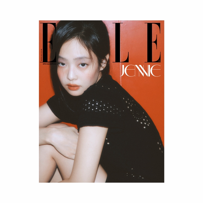 JENNIE-BLACKPINK-Elle-Korea-Magazine-SPECIAL-EDITION-Aout-2025-cover-E-mkpop