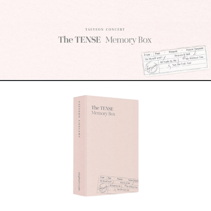 TAEYEON-CONCERT-The-TENSE-Memory-cover-Box-Digital-Code-mkpop