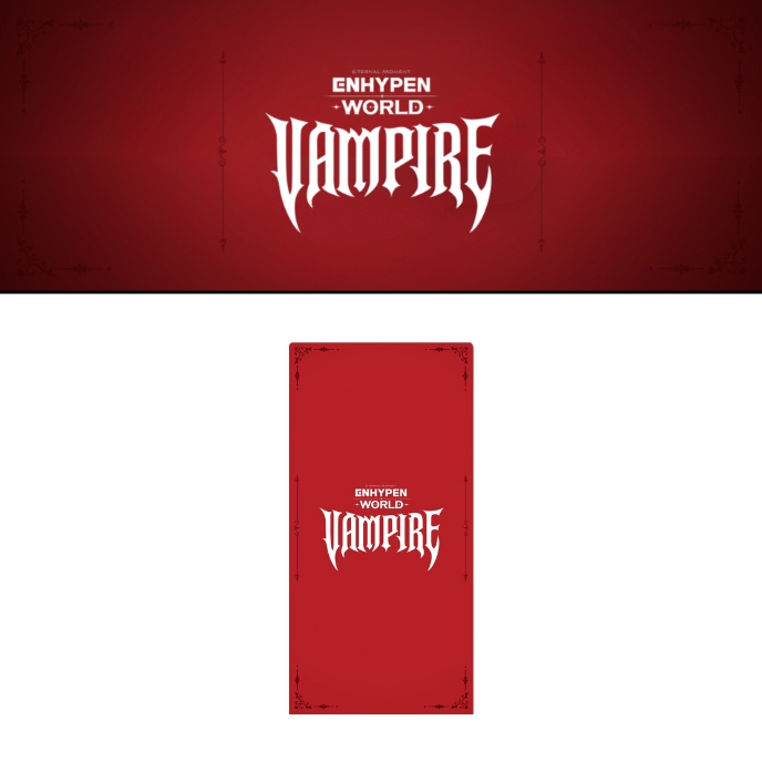 ENHYPEN-World-Coupon-Card-Collection-Vampir-Basic-Cover-mkpop