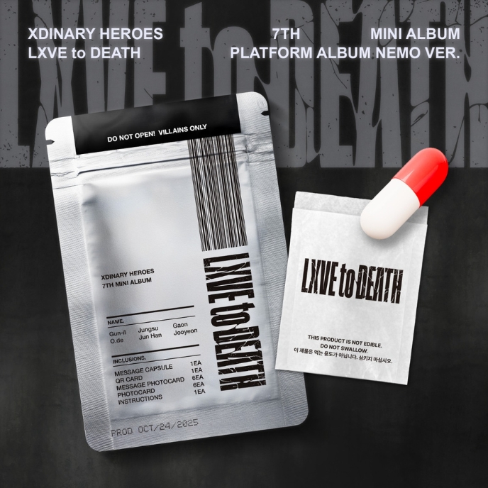 XDINARY-HEROES-Lxve-To-Death-cover-Platform-Album-Nemo-version-mkpop