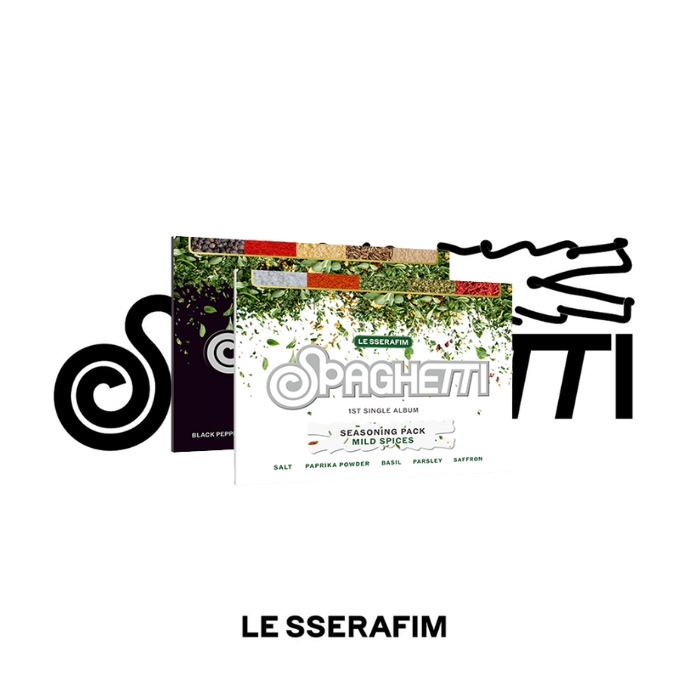 Le-SSerafim-SPAGHETTI-cover-Weverse-Albums-version-mkpop