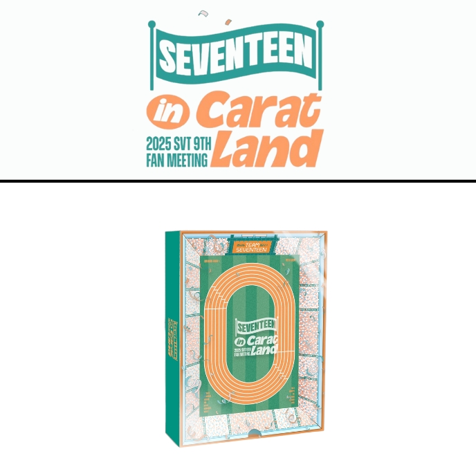 SEVENTEEN-2025 Svt-9th-Fan-Meeting-Seventeen-In-Carat-Land-Memory-Book+-cover-mkpop