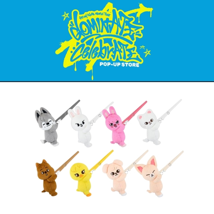 STRAY KIDS – 'dominATE : celebrATE' Skzoo Plush Bag