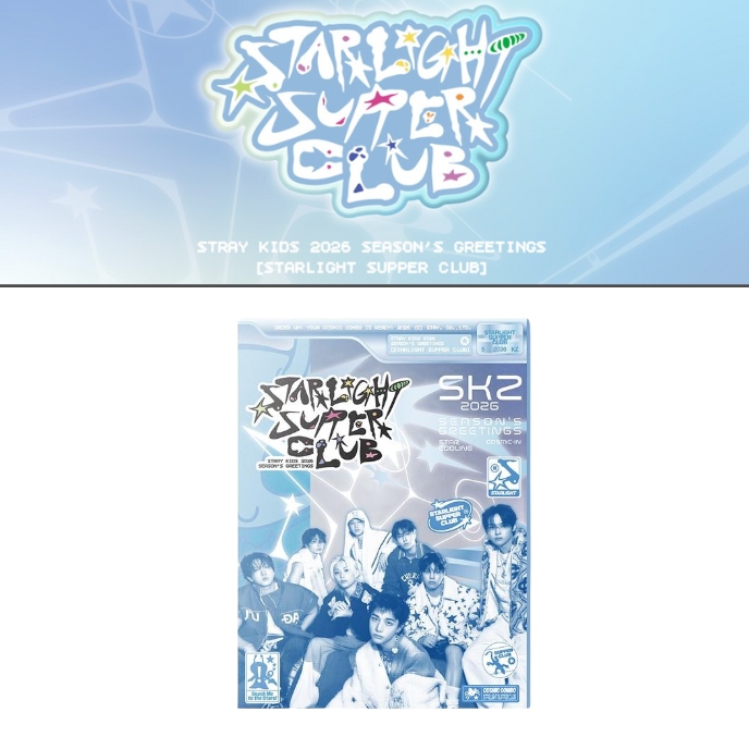 STRAY-KIDS-season-s-Greetings-2026-STARLIGHT-SUPPER-CLUB-cover-mkpop