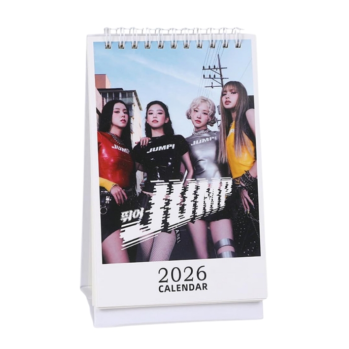 Blackpink–Calendrier-de-Bureau-2026-mkpop