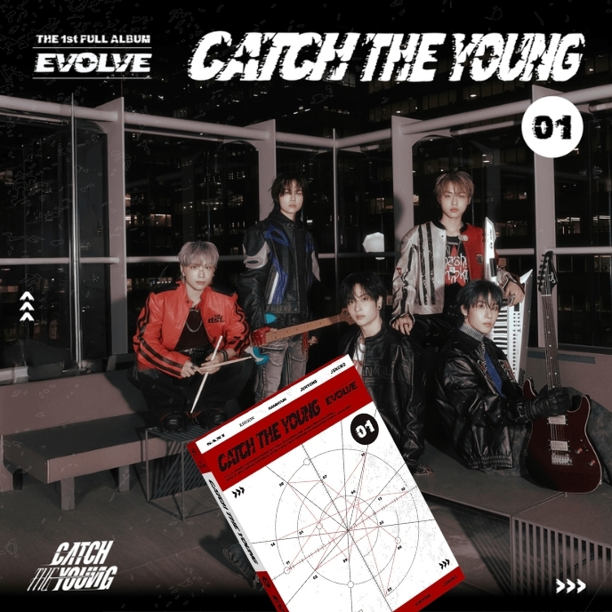CATCH-THE-YOUNG-1stAlbum-EVOLVE-mkpop