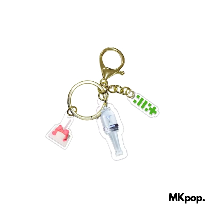 ILLIT-Porte-Clé-Lightstick-Logo-mkpop