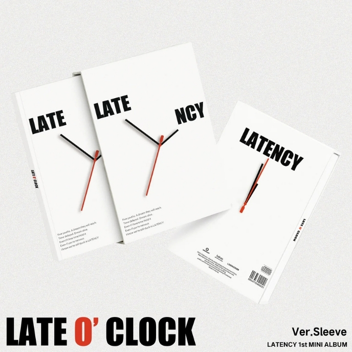 LATENCY--1st-mini-album-late-o-clock-sleeve-ver-mkpop